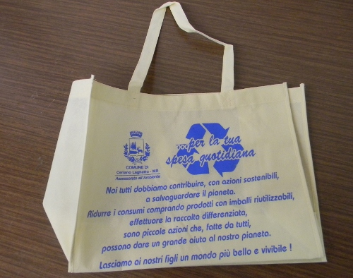 Immagine della borsa della spesa ecologica